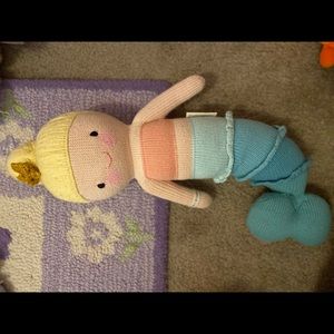 Cuddle and kind mermaid